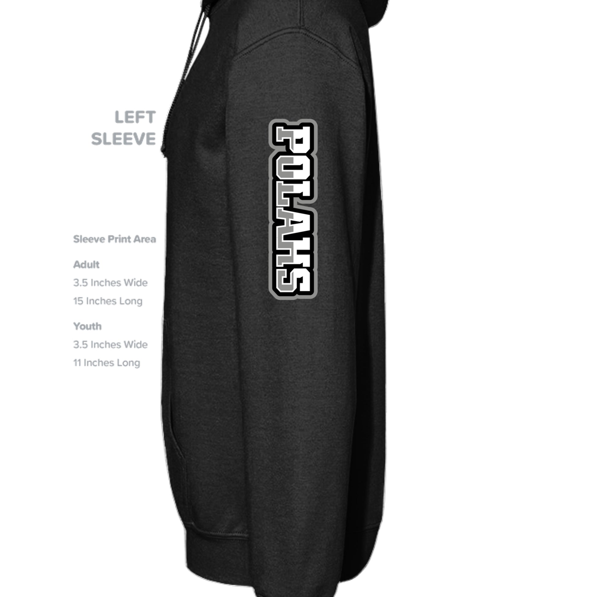 BLACK - G185B - SLEEVE_LEFT