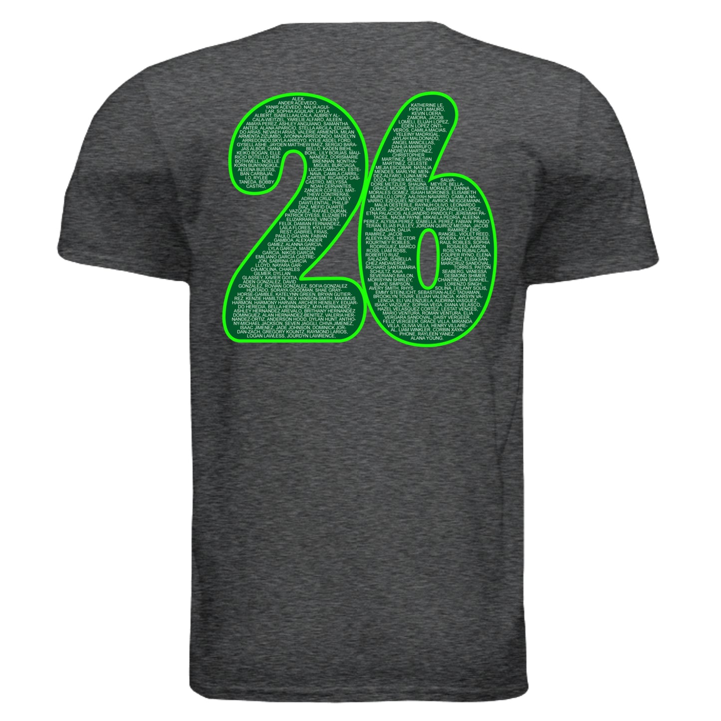 DARK HEATHER - G640 - BACK