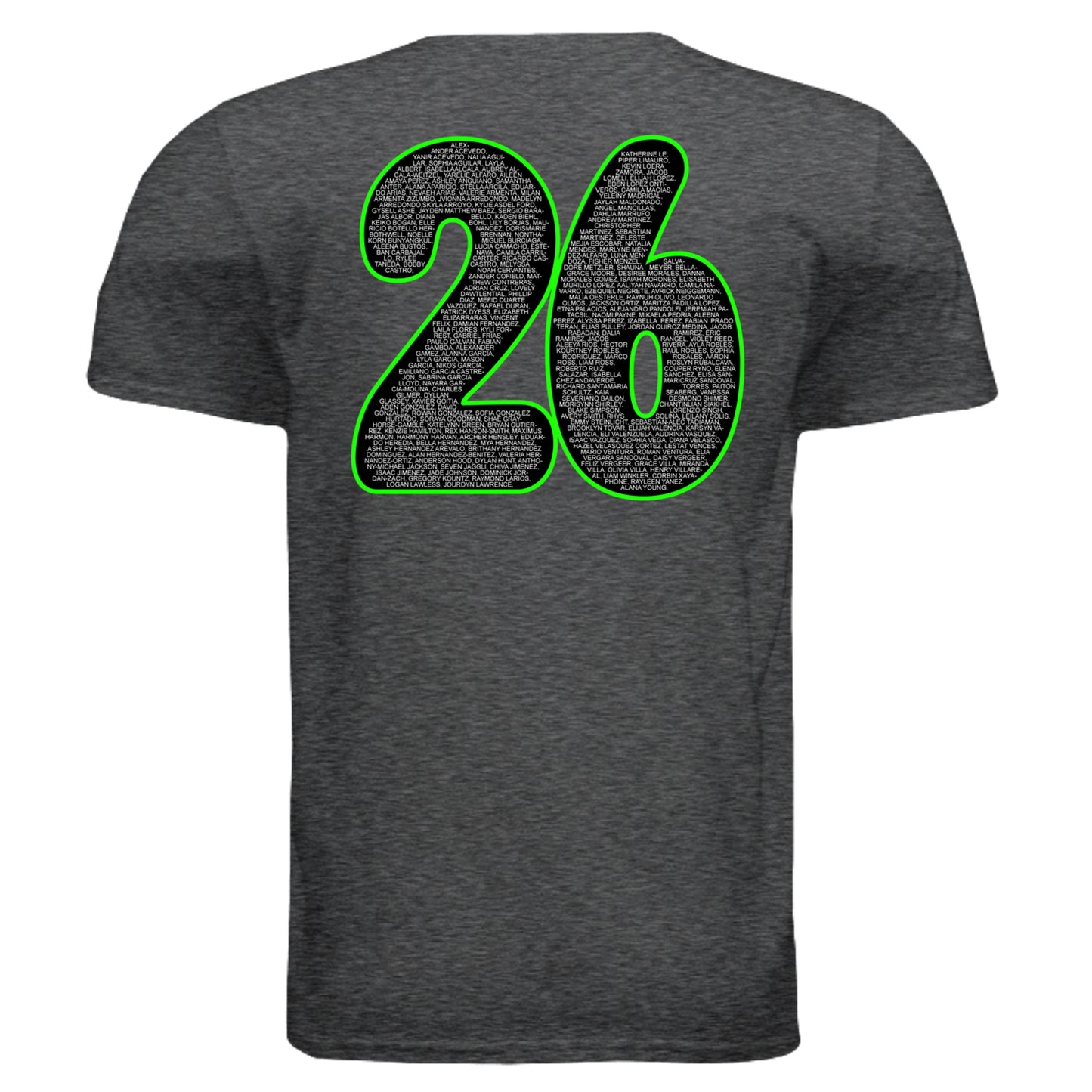 DARK HEATHER - G640 - BACK