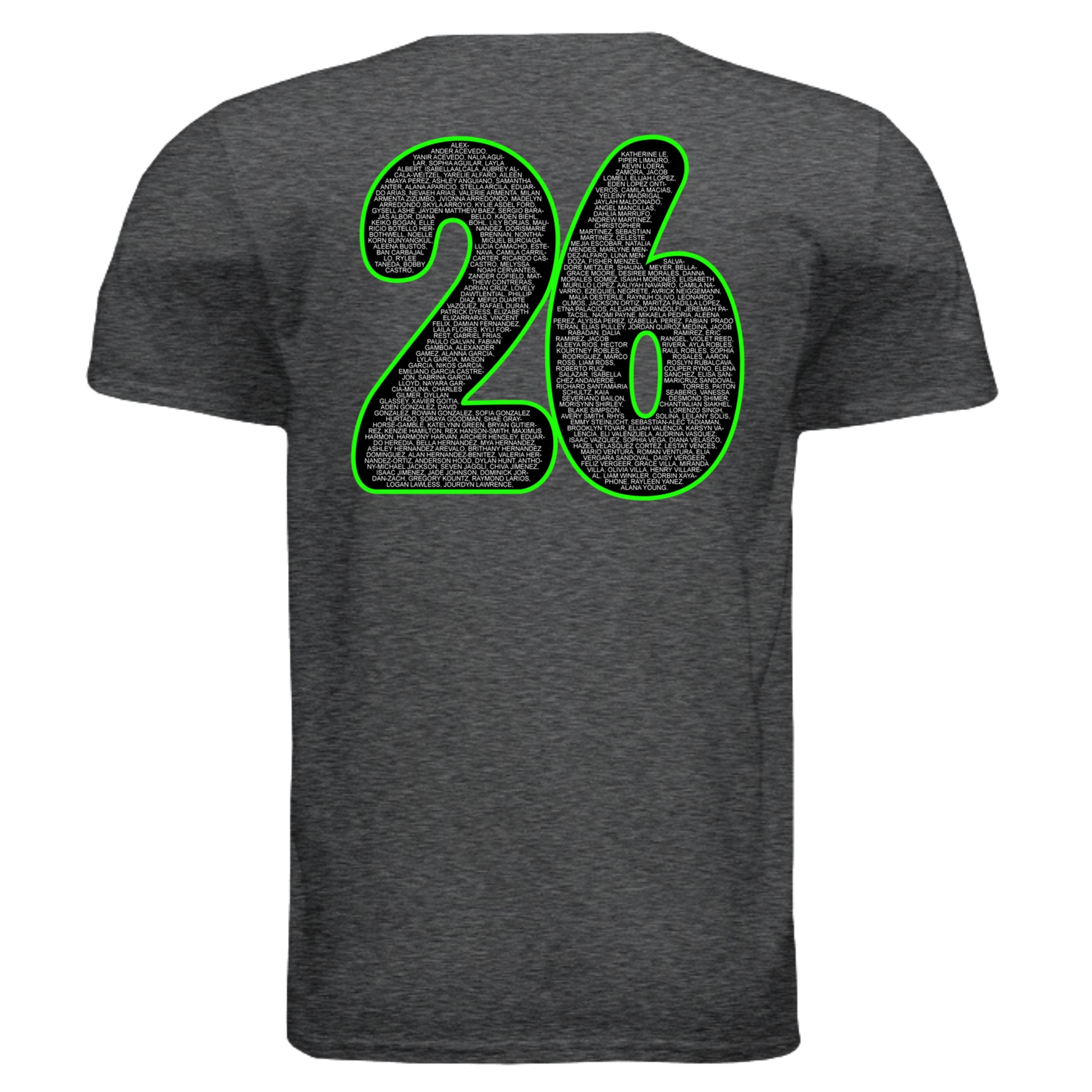 DARK HEATHER - G640 - BACK