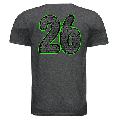 DARK HEATHER - G640 - BACK
