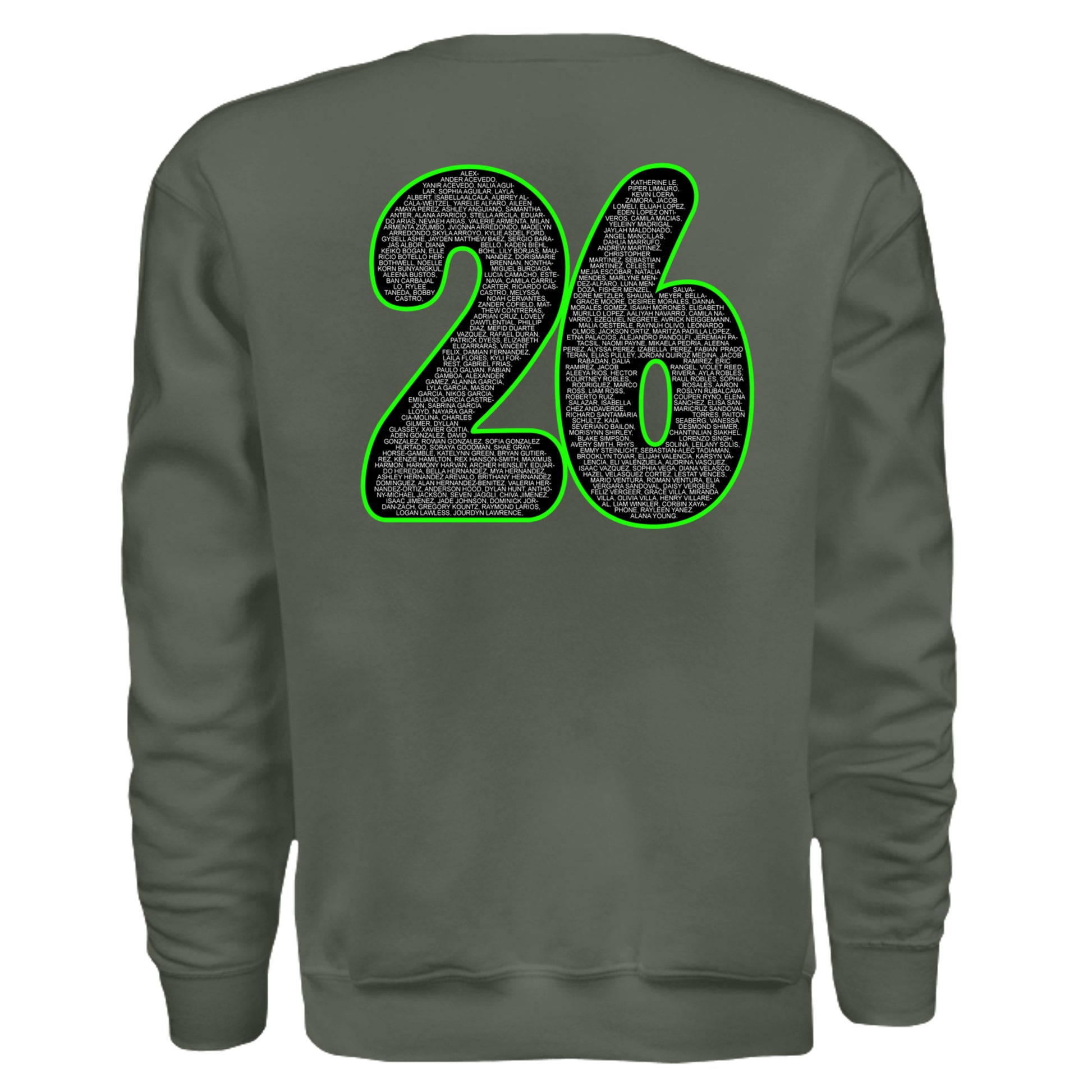 MILITARY GREEN - SF000 - BACK