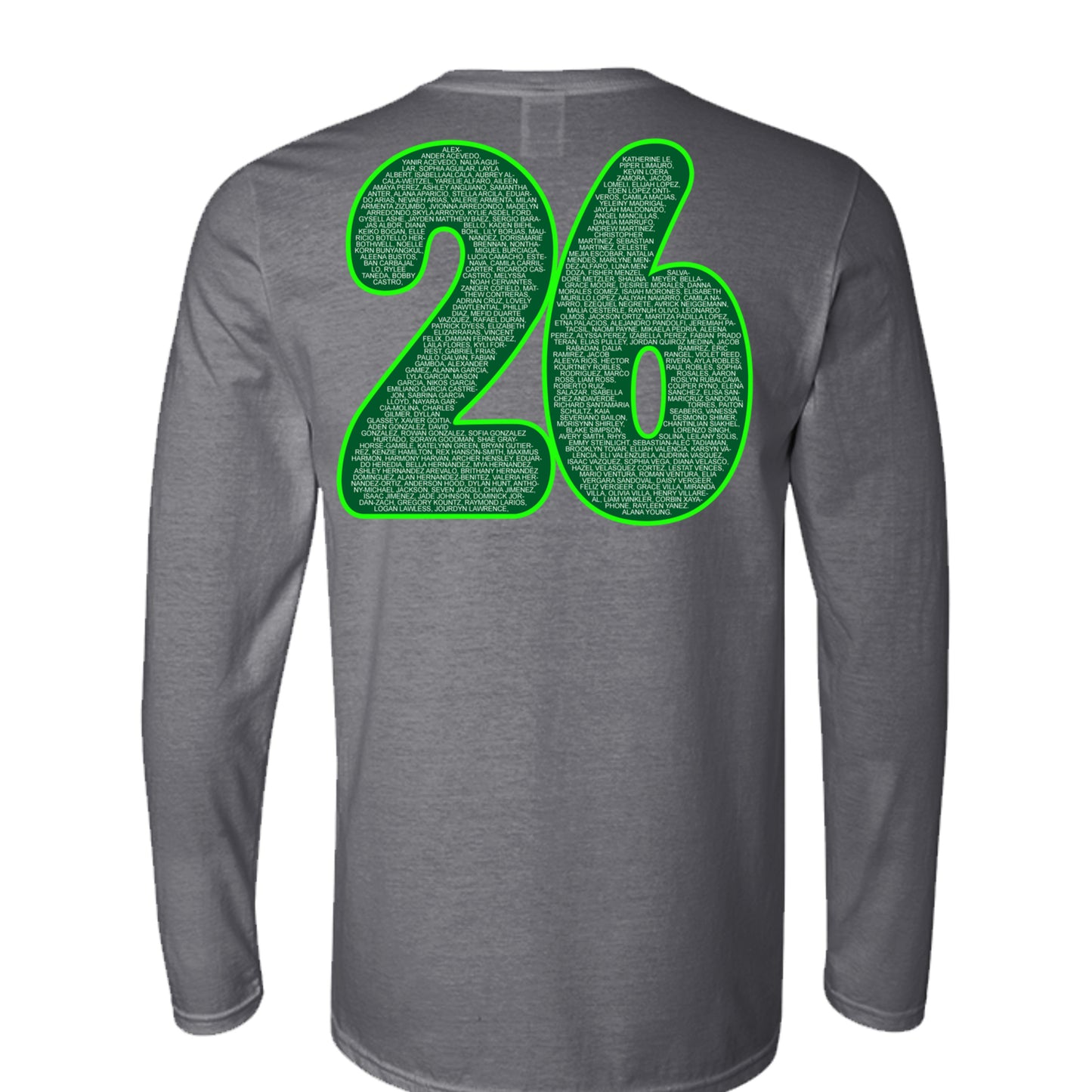 Anacapa 8th Grade 26 TNLU Long Sleeve Unisex T-Shirt