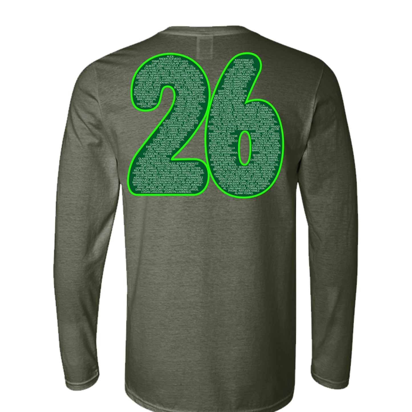Anacapa 8th Grade 26 TNLU Long Sleeve Unisex T-Shirt